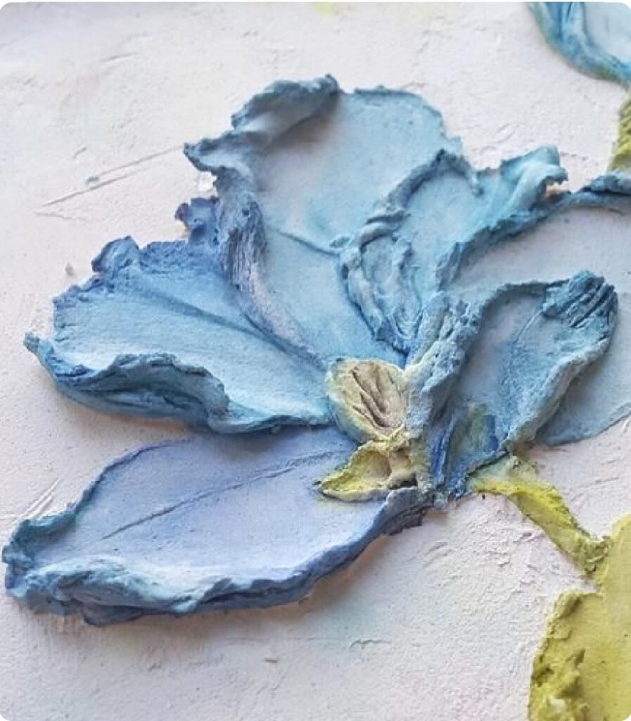 Oil/Palette Knife/Finger Painting Dubai International Art Centre