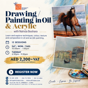 Drawing / Painting In Oil & Acrylic with Nahida Beshara