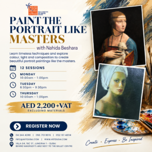 PAINT THE PORTRAIT LIKE THE MASTERS with Nahida Beshara