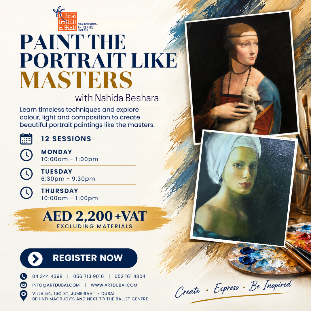 PAINT THE PORTRAIT LIKE THE MASTERS with Nahida Beshara