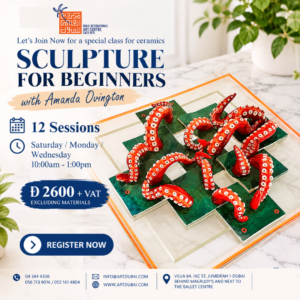 SCULPTURE FOR BEGINNERS with Amanda Ovington