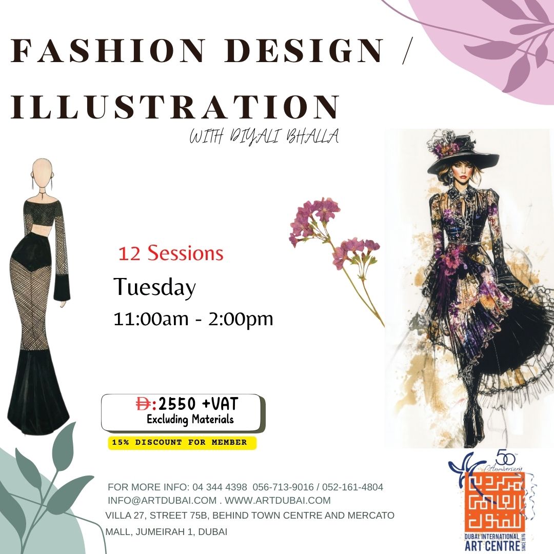 FASHION DESIGN / ILLUSTRATION with Diyali Bhalla