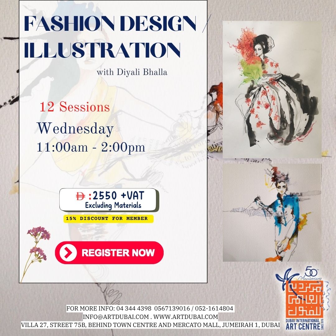 FASHION DESIGN / ILLUSTRATION with Diyali Bhalla