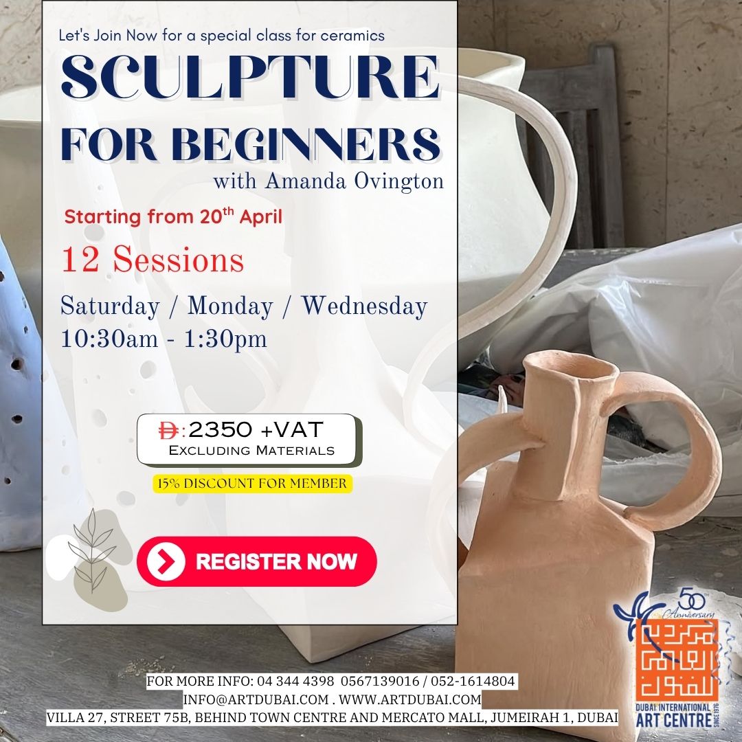 SCULPTURE FOR BEGINNERS with Amanda Ovington