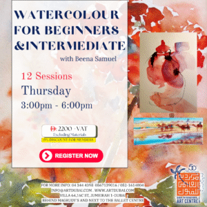 Watercolor for Beginners and Intermediate with Beena Samuel