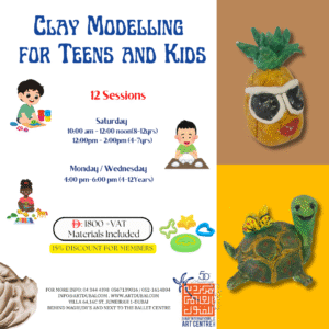 Clay Modelling  for Teens and Kids