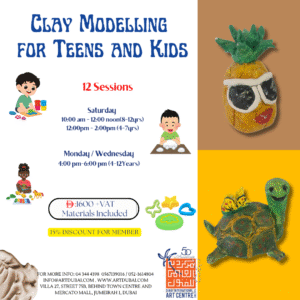 Clay Modelling  for Teens and Kids