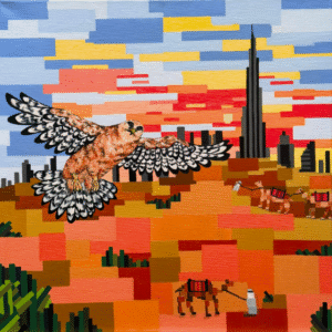 TITLE: BIRDS-VIEW - ARTIST NAME: KRITHIKA NEELAKANDAN