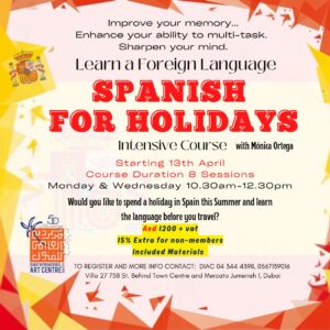 Learn a Foreign Language SPANISH  FOR HOLIDAYS With Mónica Ortega