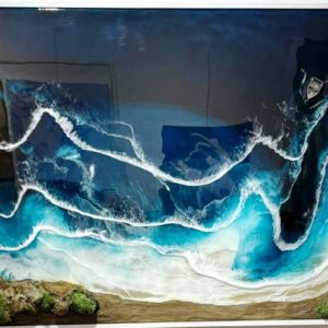 Artwork Title:Storm and Silence - Artist name: Ola Khalil