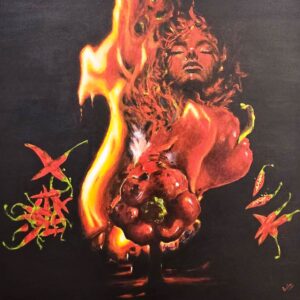 Artwork Title: Untamed Self- Artist Name: Anita Sahai
